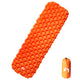 Vidaxl Campingmatratze aufblasbare 190x58x6 cm 1-Person-Orange