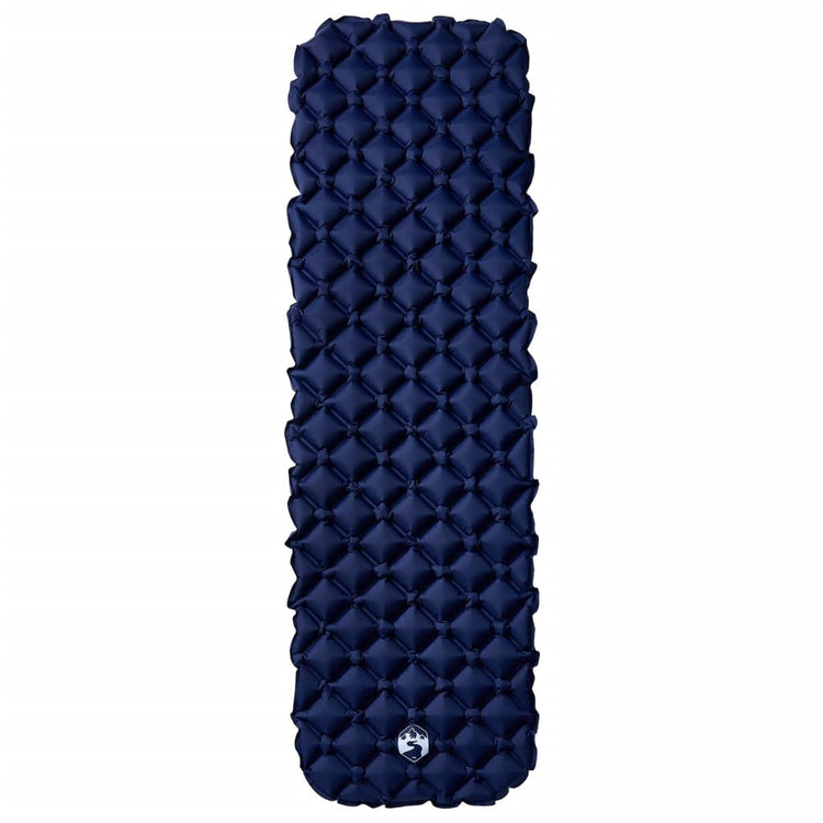 Vidaxl Campingmatratze aufblasbare 190x58x6 cm 1-Person Marine Blau