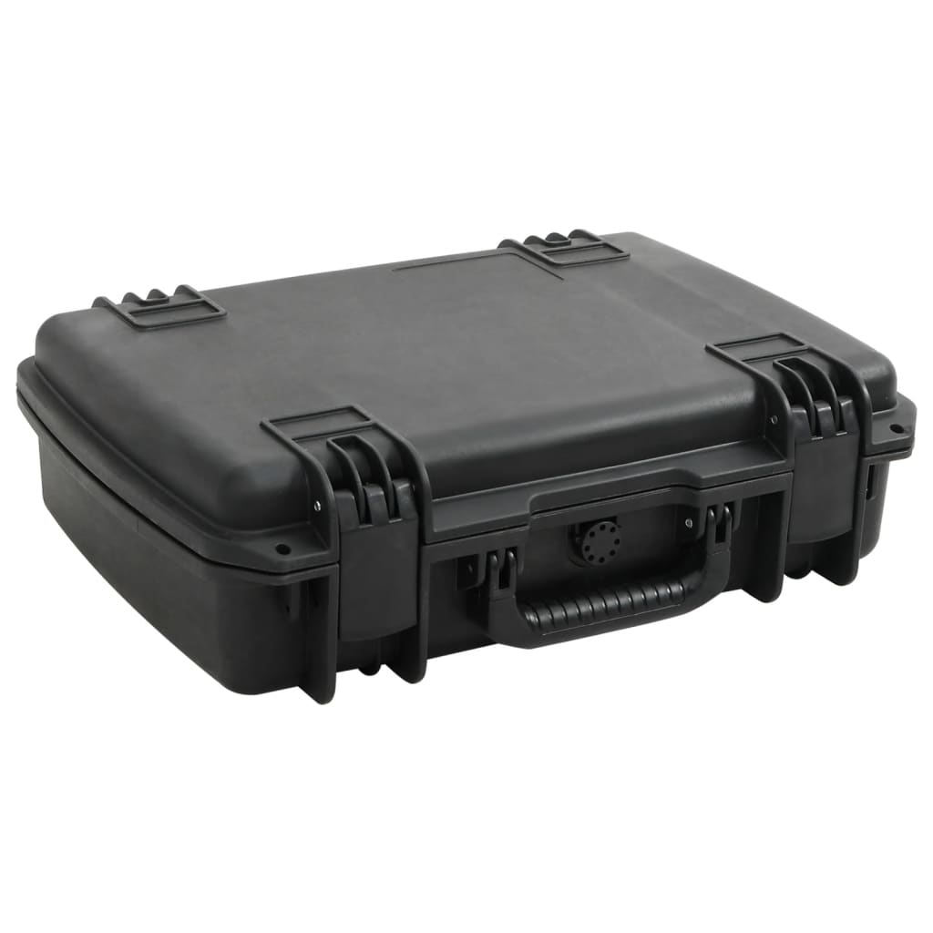 VIDAXL -Flugpapier tragbar 50,5x37x14.5 cm pp schwarz