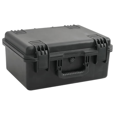VIDAXL -Flugpapier tragbar 49x38x23 cm pp schwarz