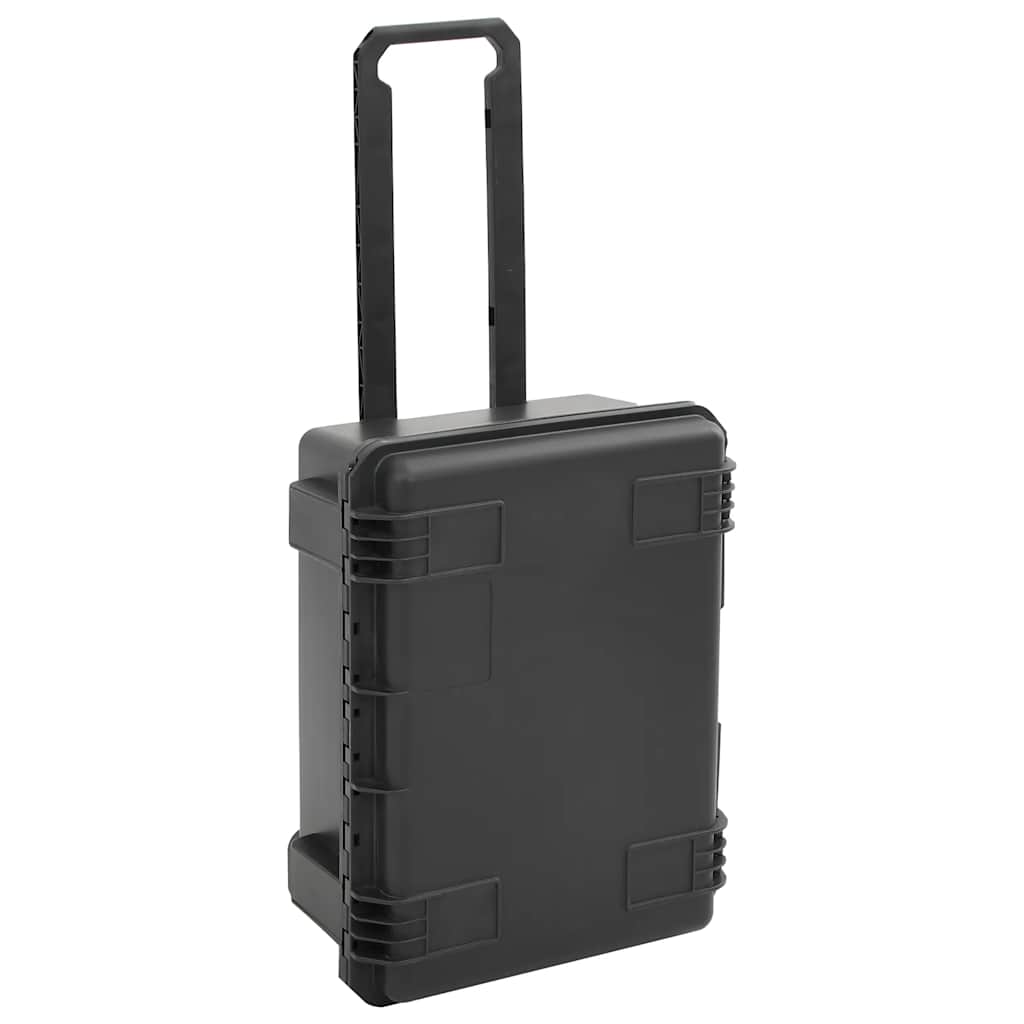 VIDAXL -Flugpapier tragbar 54x41.5x29 cm pp schwarz
