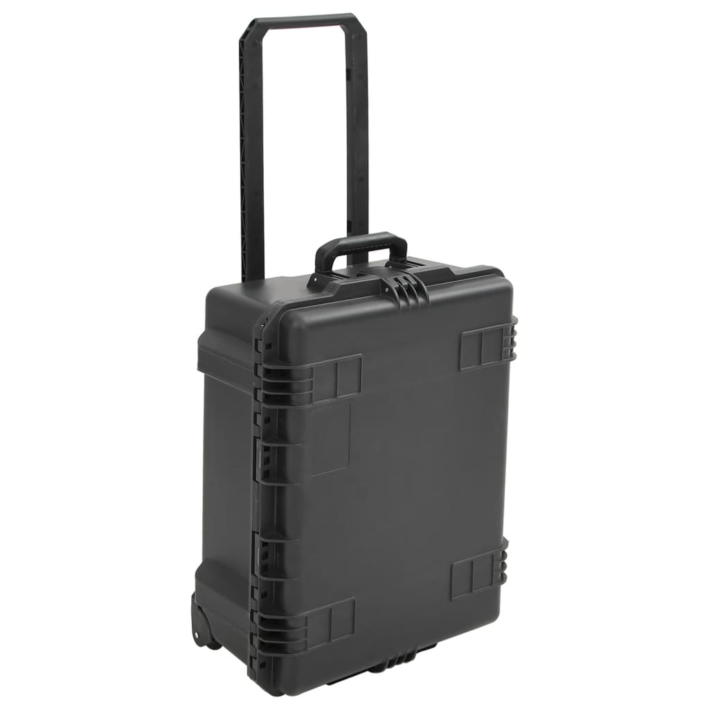 VIDAXL -Flugpapier tragbar 62.5x50x28.5 cm pp schwarz