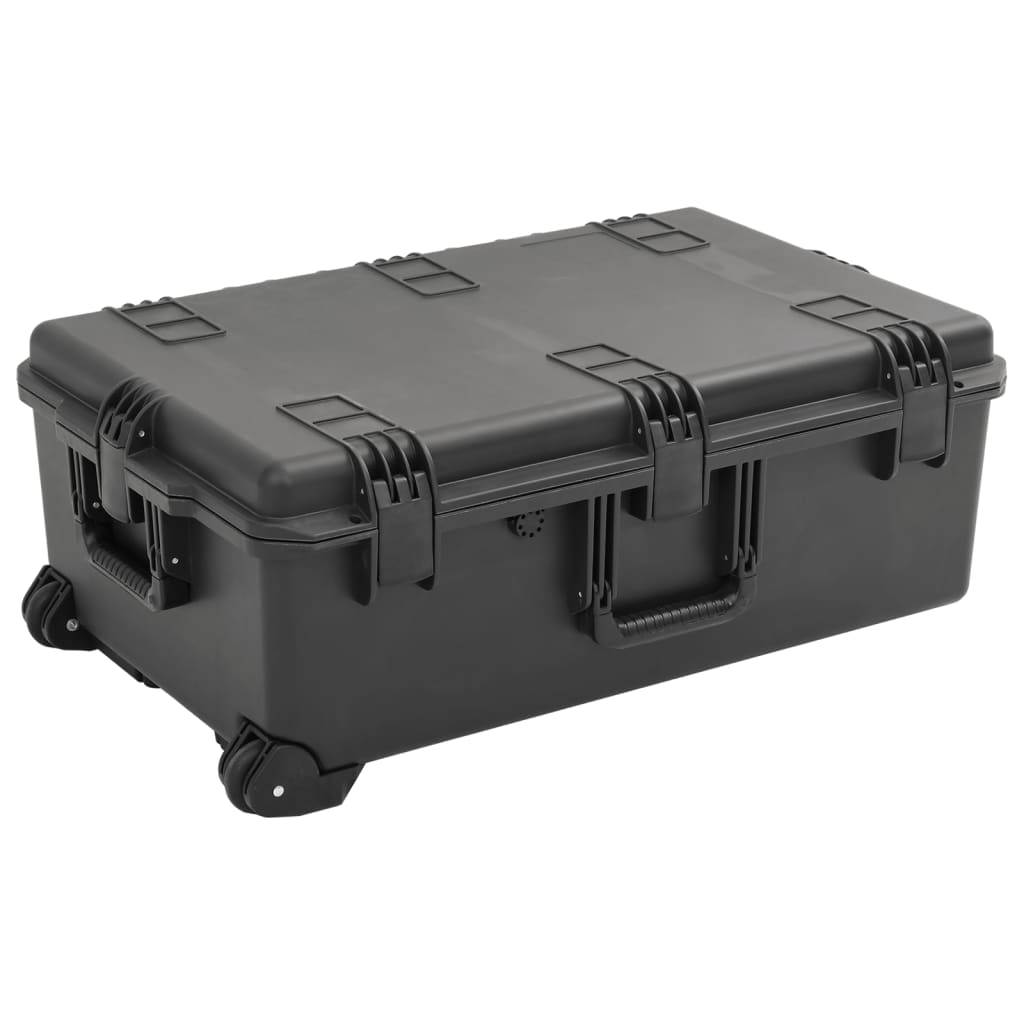 VIDAXL -Flugpapier tragbar 79.5x51.5x30,5 cm pp schwarz