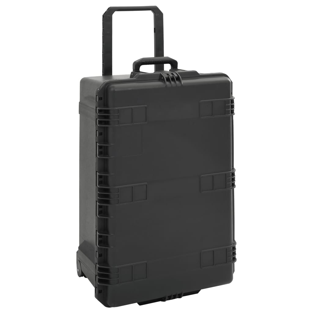 VIDAXL -Flugpapier tragbar 79,5x52x39 cm pp schwarz