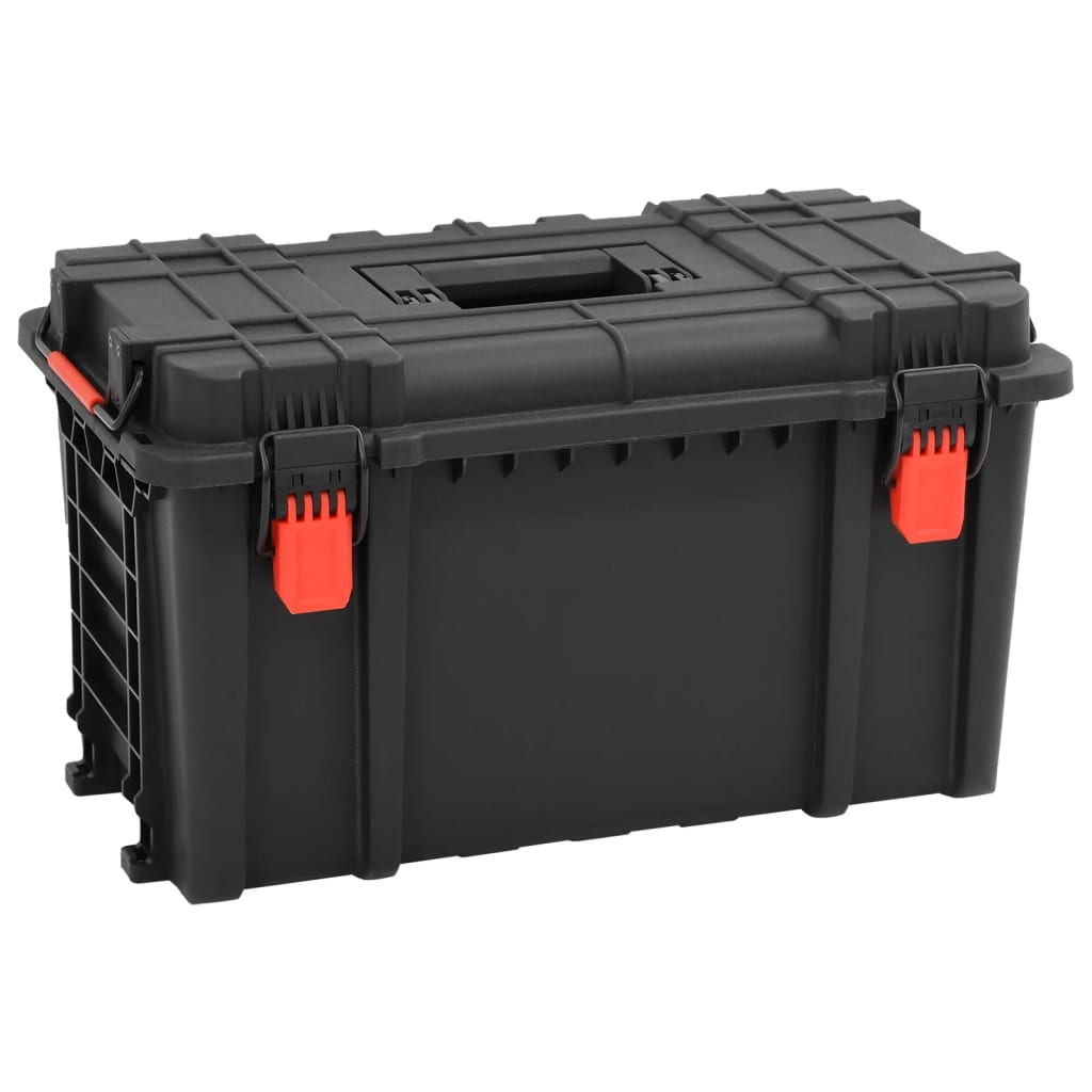 VIDAXL -Flugpapier tragbar 57x35x32.5 cm pp schwarz