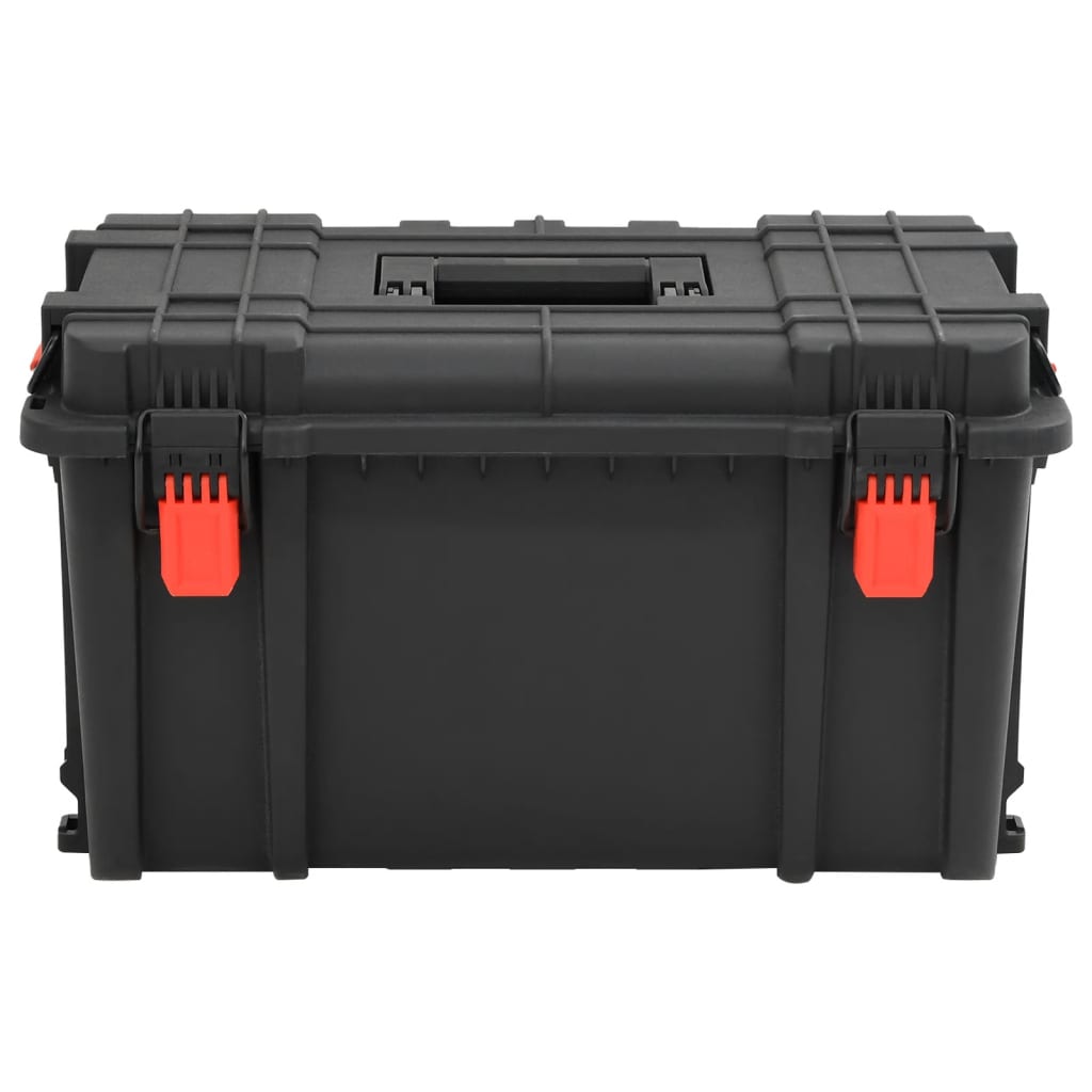 VIDAXL -Flugpapier tragbar 57x35x32.5 cm pp schwarz