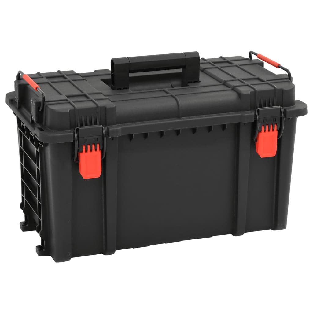 VIDAXL -Flugpapier tragbar 57x35x32.5 cm pp schwarz