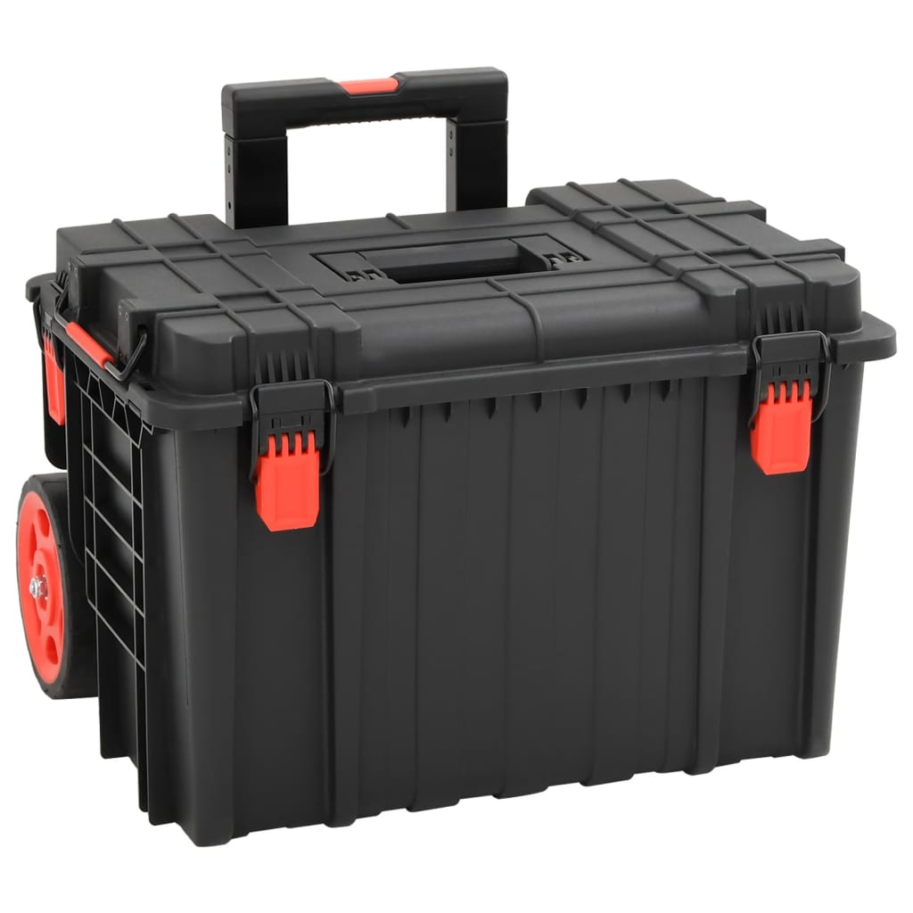 VIDAXL -Flugpapier tragbar 56,5x45.5x48 cm pp schwarz