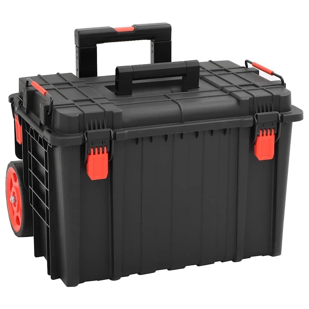 VIDAXL -Flugpapier tragbar 56,5x45.5x48 cm pp schwarz