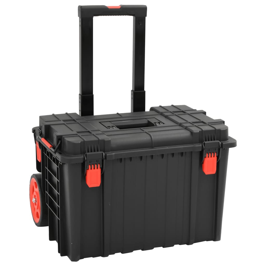 VIDAXL -Flugpapier tragbar 56,5x45.5x48 cm pp schwarz