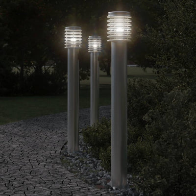 VIDAXL SHORKLAPE FÜR AUSSER 110 cm Edelstahl Silberfarbe