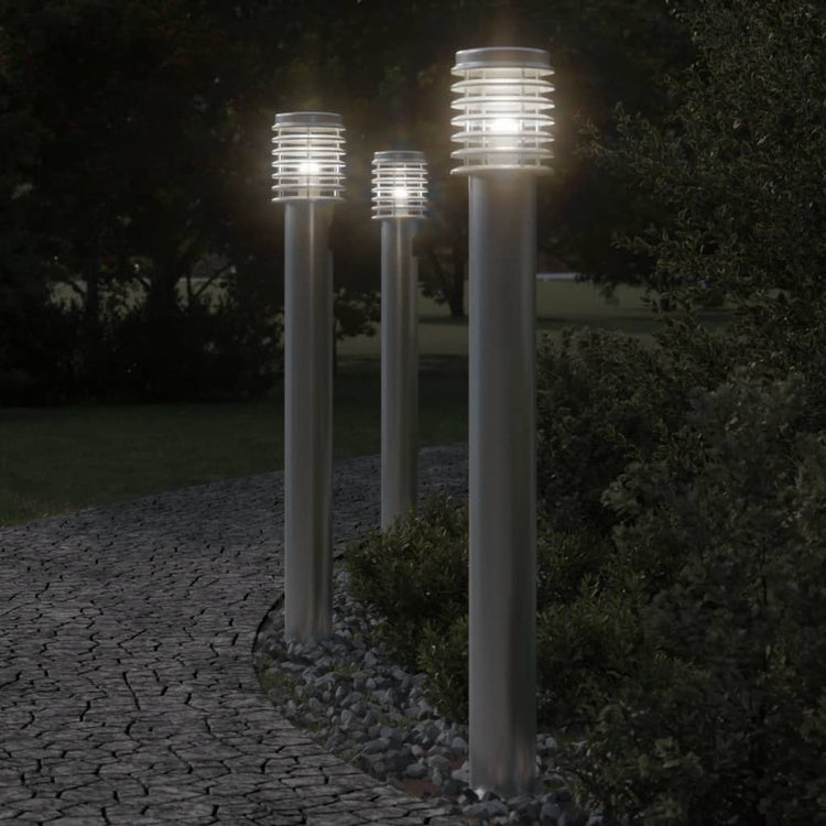 VIDAXL SHORKLAPE FÜR AUSSER 110 cm Edelstahl Silberfarbe