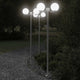 Vidaxl Außenböden 3 ST 215 cm Edelstahl Silberfarbe