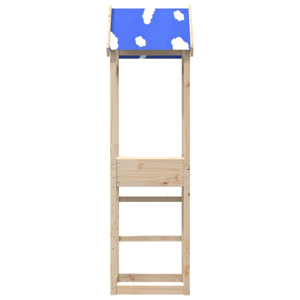 VIDAXL -Spielturm 52.5x46.5x195 cm Festkiefer