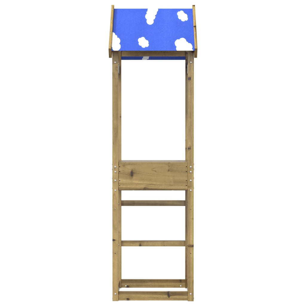 VIDAXL -Spielturm 52.5x46.5x195 cm imprägnierte Kiefer
