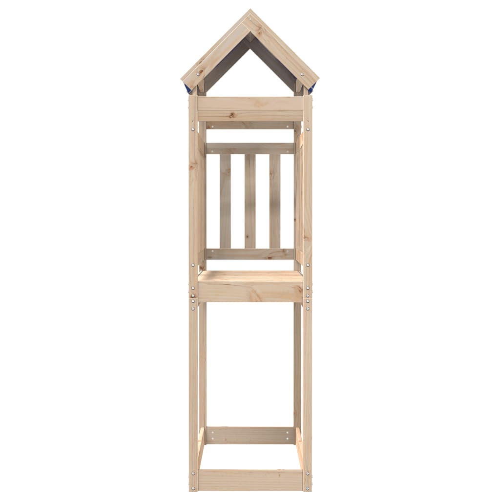 VIDAXL -Spielturm 110.5x52.5x215 cm Festkiefer