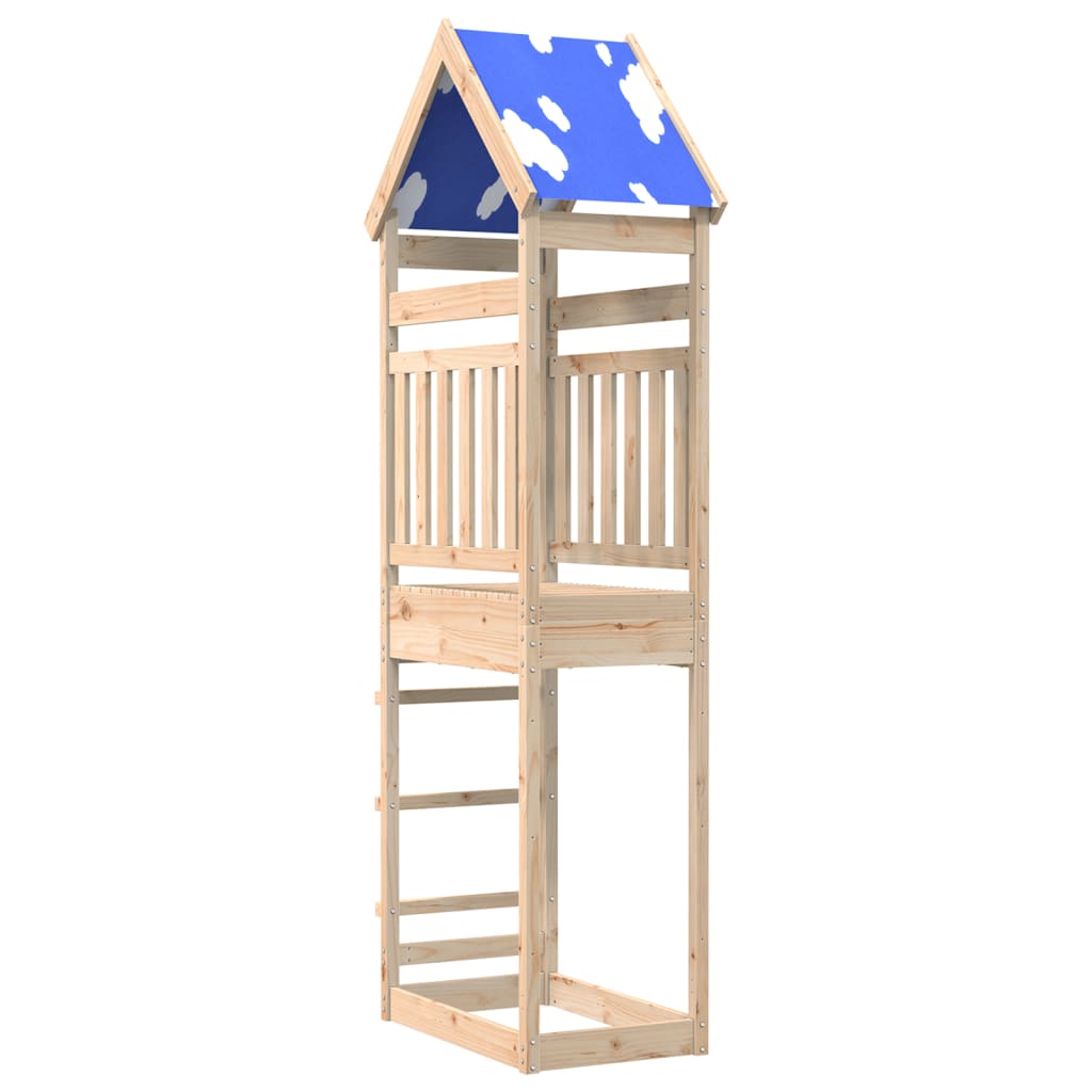 Vidaxl Play Tower 85x52.5x265 cm Festkiefer
