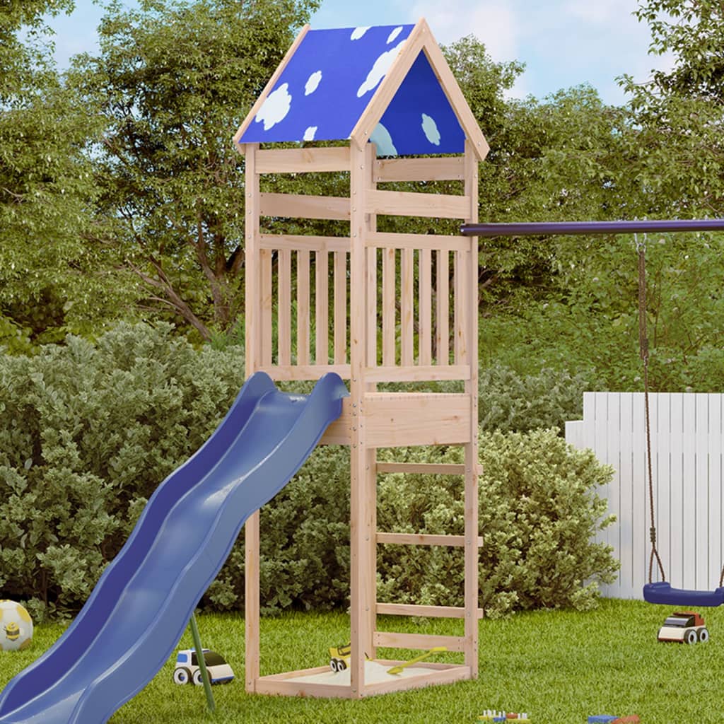 Vidaxl Play Tower 85x52.5x265 cm Festkiefer
