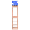 VIDAXL -Spielturm mit Kletterwand 85x52,5x265 cm Douglas Pinehout