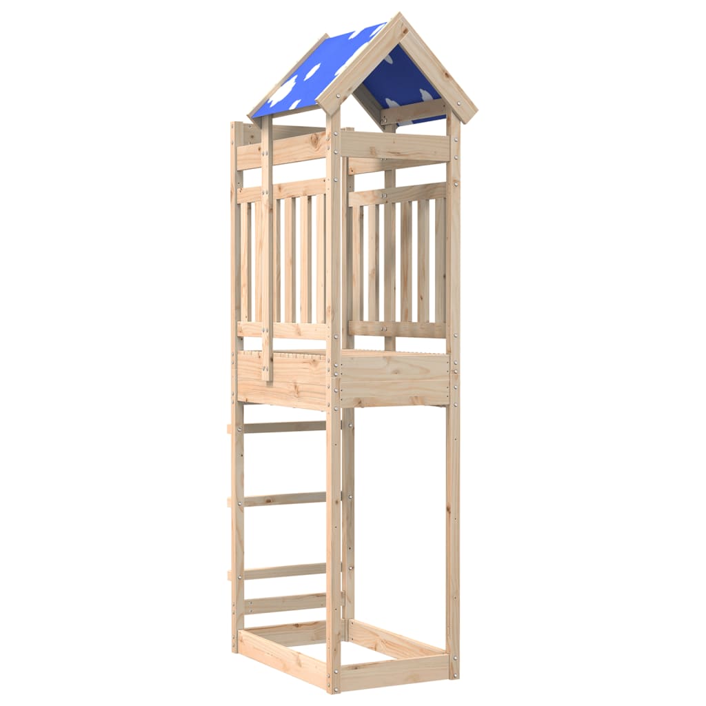 Vidaxl Play Tower 85x52.5x239 cm Festkiefer