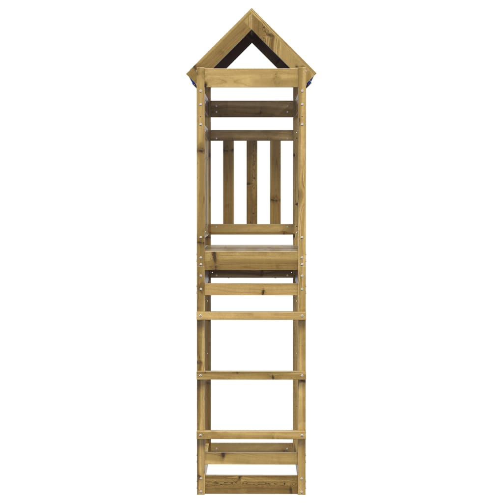 VIDAXL -Spielturm 85x52.5x239 cm imprägnierte Kiefer