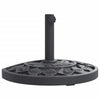 Vidaxl Parasol -Fuß für Stab von Ø38 48 mm 9 kg Hemisphäre