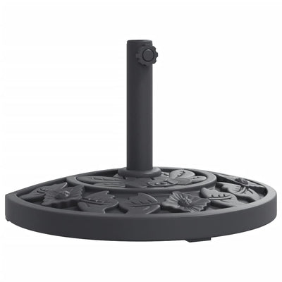 Vidaxl Parasol -Fuß für Stab von Ø38 48 mm 9 kg Hemisphäre