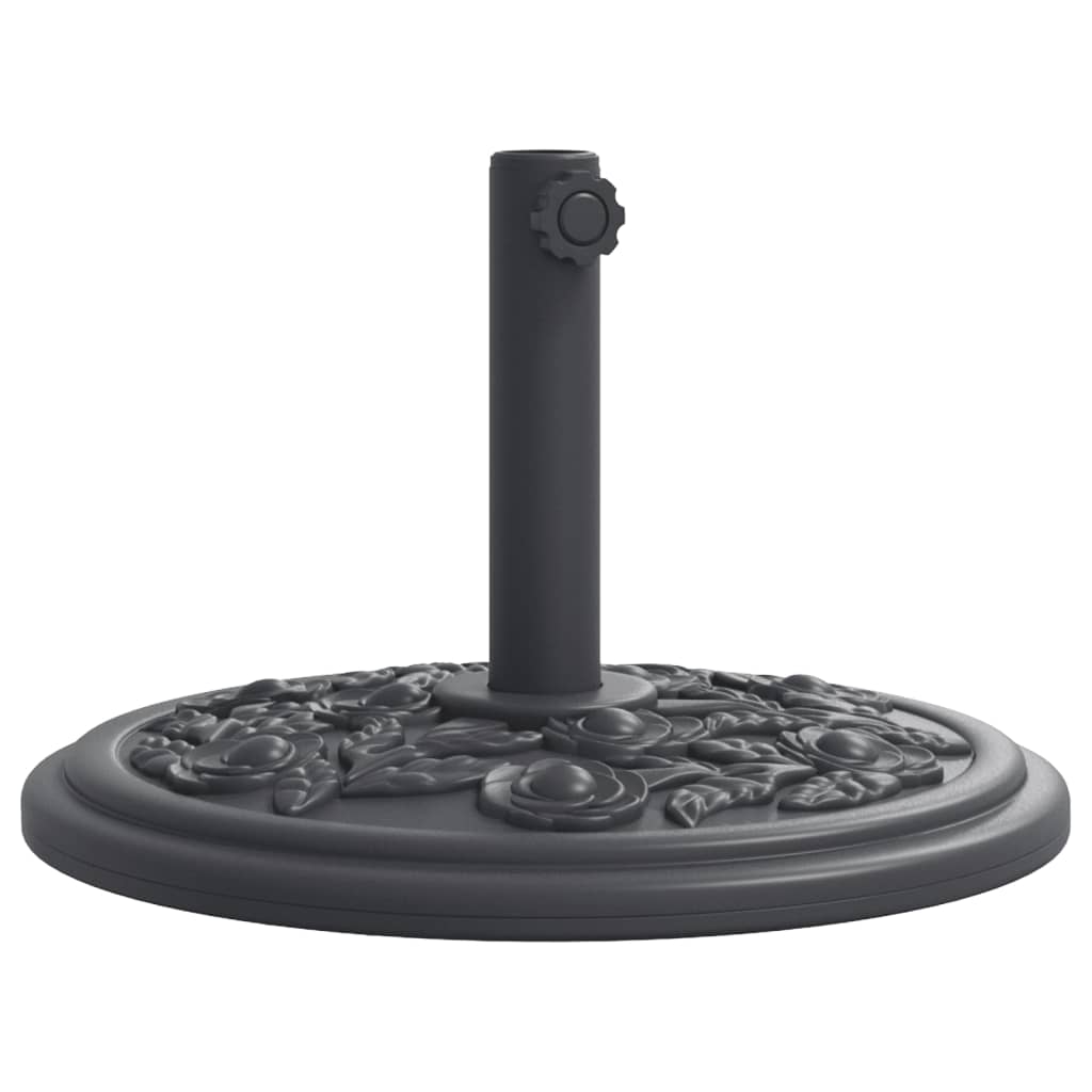 Vidaxl Parasol -Fuß für Stab von Ø38 48 mm 12 kg rund