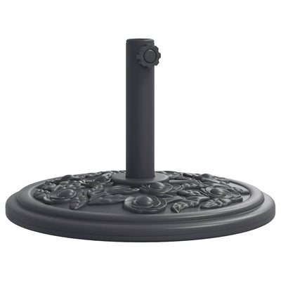 Vidaxl Parasol -Fuß für Stab von Ø38 48 mm 12 kg rund