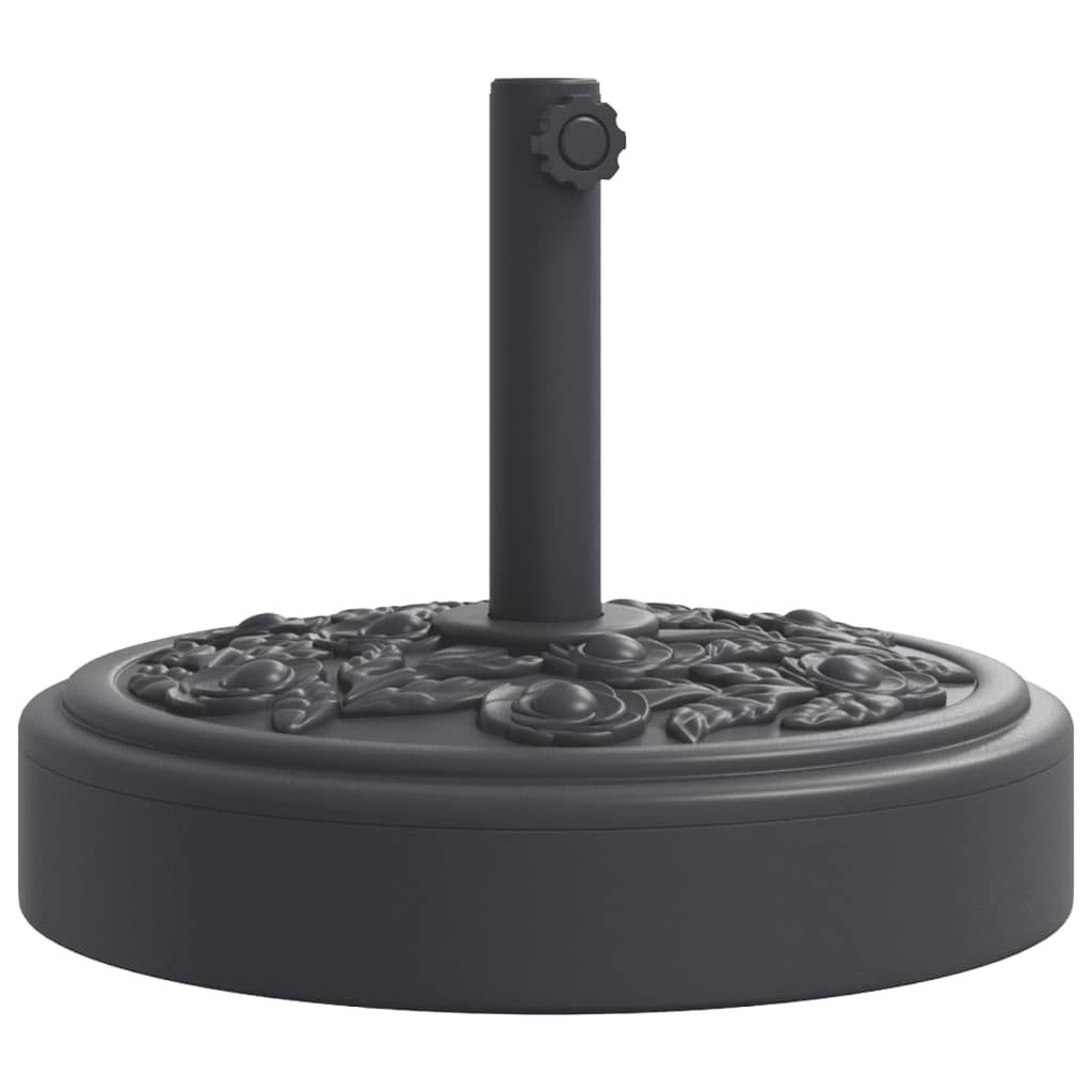Vidaxl Parasol -Basis für Stöcke von Ø38 48 mm 25 kg Runde