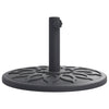 Vidaxl Parasol -Fuß für Stab von Ø38 48 mm 12 kg rund