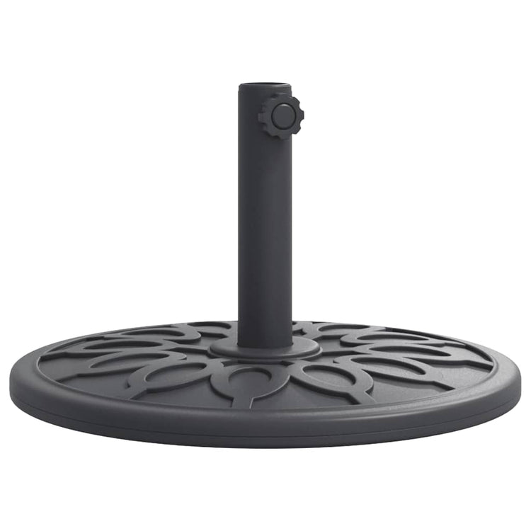 Vidaxl Parasol -Fuß für Stab von Ø38 48 mm 12 kg rund