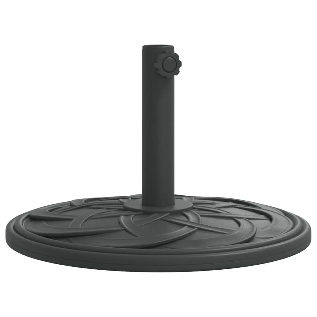 Vidaxl Parasol -Fuß für Stab von Ø38 48 mm 12 kg rund