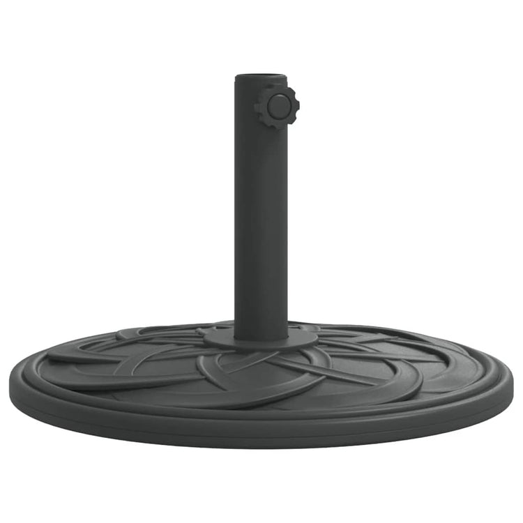 Vidaxl Parasol -Fuß für Stab von Ø38 48 mm 12 kg rund