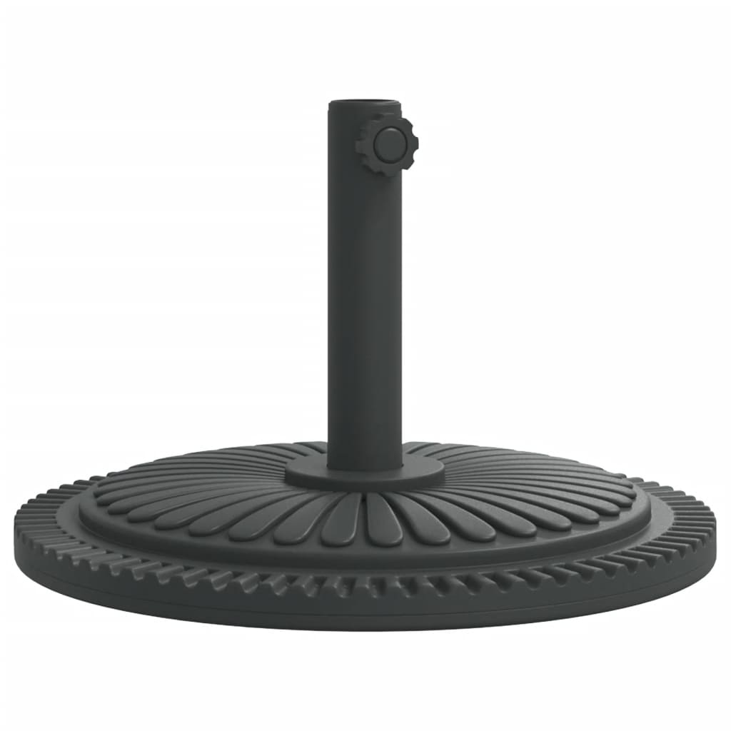 Vidaxl Parasol -Fuß für Stab von Ø38 48 mm 12 kg rund