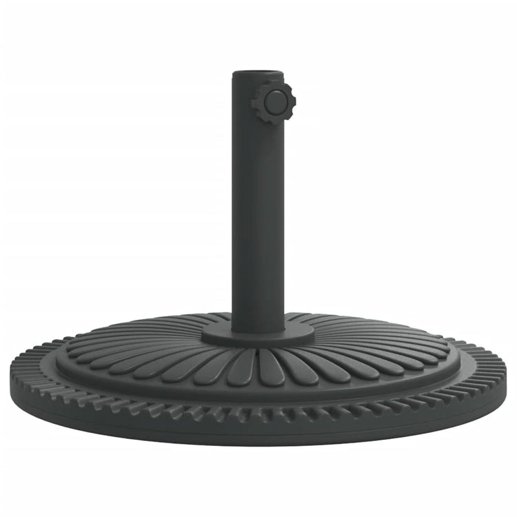 Vidaxl Parasol -Fuß für Stab von Ø38 48 mm 12 kg rund
