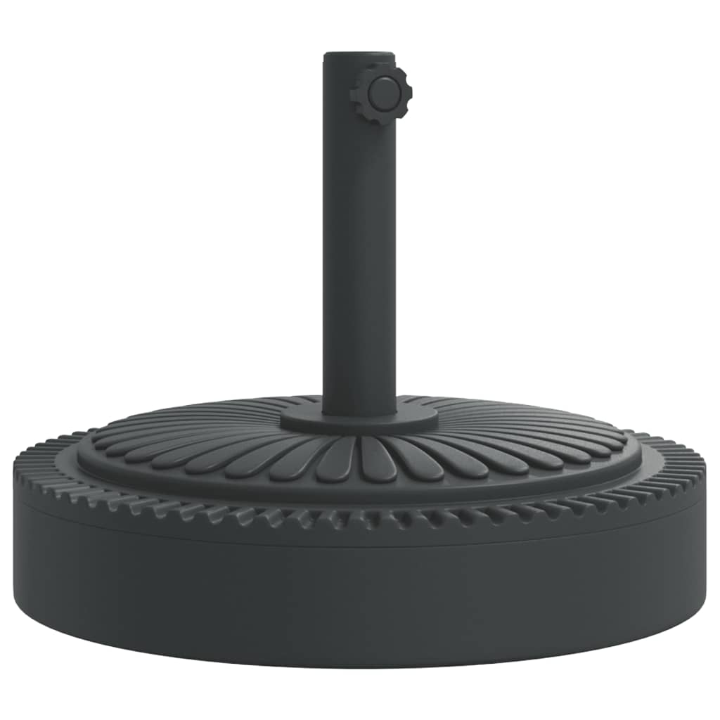 Vidaxl Parasol -Basis für Stöcke von Ø38 48 mm 25 kg Runde