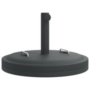 Vidaxl Parasol -Basis mit Griffen für Stab von Ø38 48 mm 25 kg Runde - afbeelding 2
