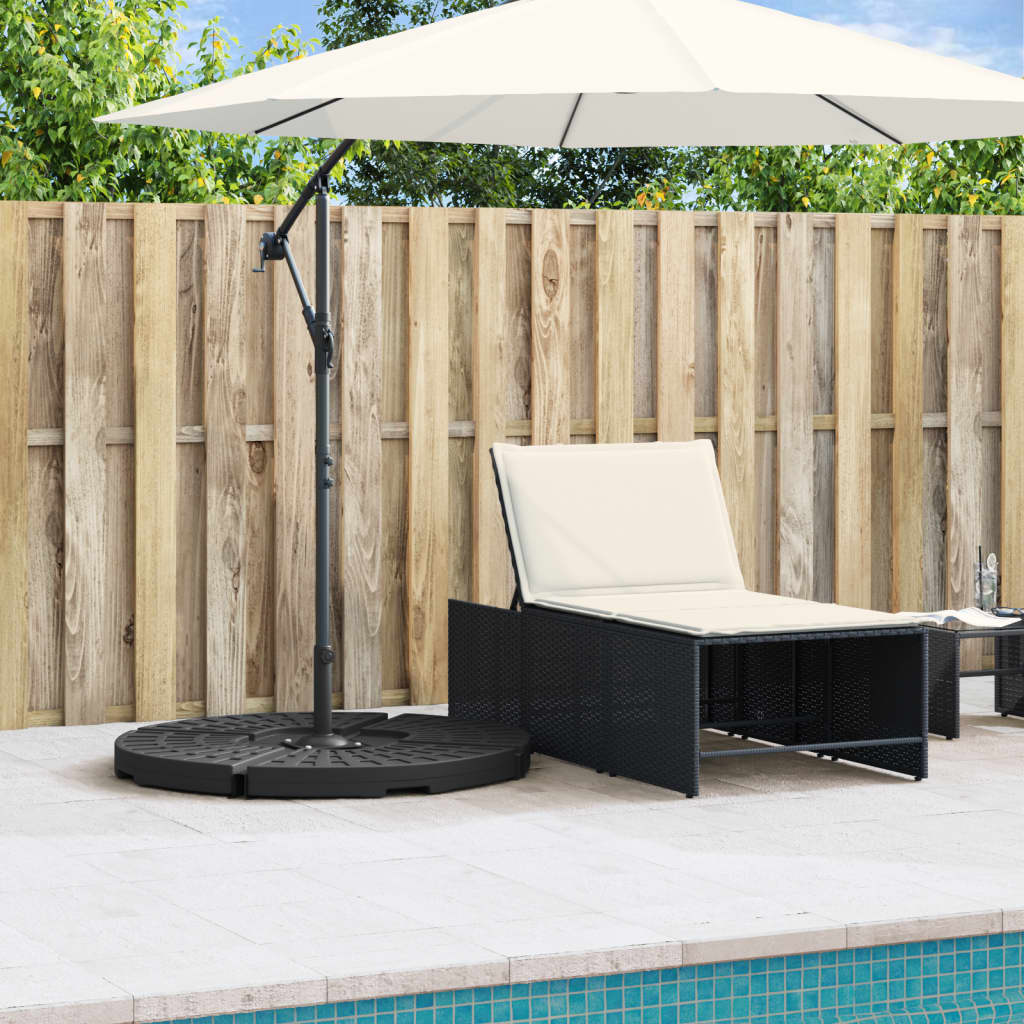 Vidaxl Parasolgewicht mit Griff für Cross -Stand 20 kg