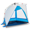 Vidaxl Beach Zelt 2-Personen wasserdichte schnell freisetzende Azure Blau