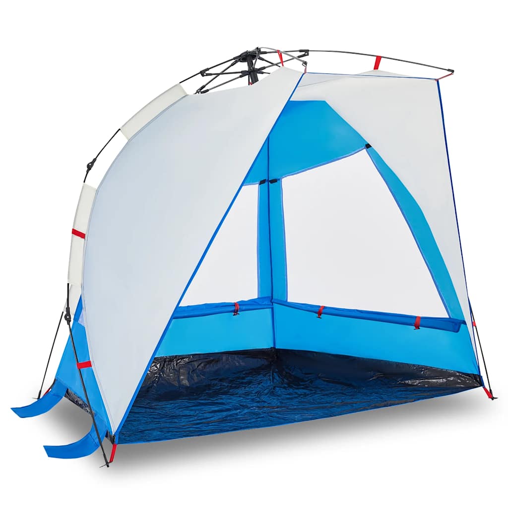 Vidaxl Beach Zelt 2-Personen wasserdichte schnell freisetzende Azure Blau