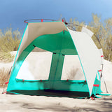 Vidaxl Beach Zelt 2-Personen wasserdichte schnell freisetzende seegrüne - afbeelding 1