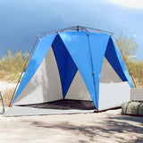 Vidaxl Beach Zelt 4-Personen wasserdichte schnell freisetzende Azure Blau - afbeelding 1