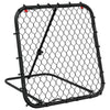 Vidaxl Football Rebounder einstellbar 84x73x60-80 cm Stahlschwarz