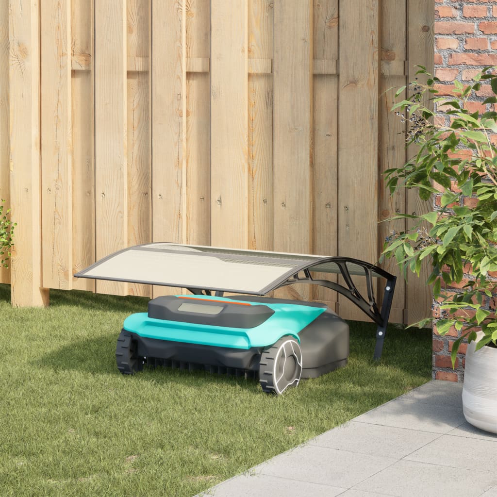 Vidaxl Garage für Roboter -Rasenmäher 80x101x46 cm Schwarz