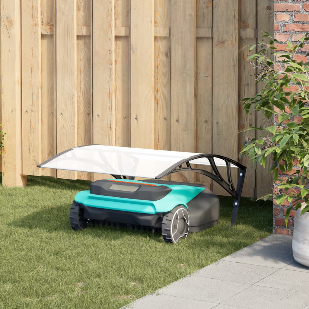Vidaxl Garage für Roboter -Rasenmäher 80x101x46 cm Schwarz
