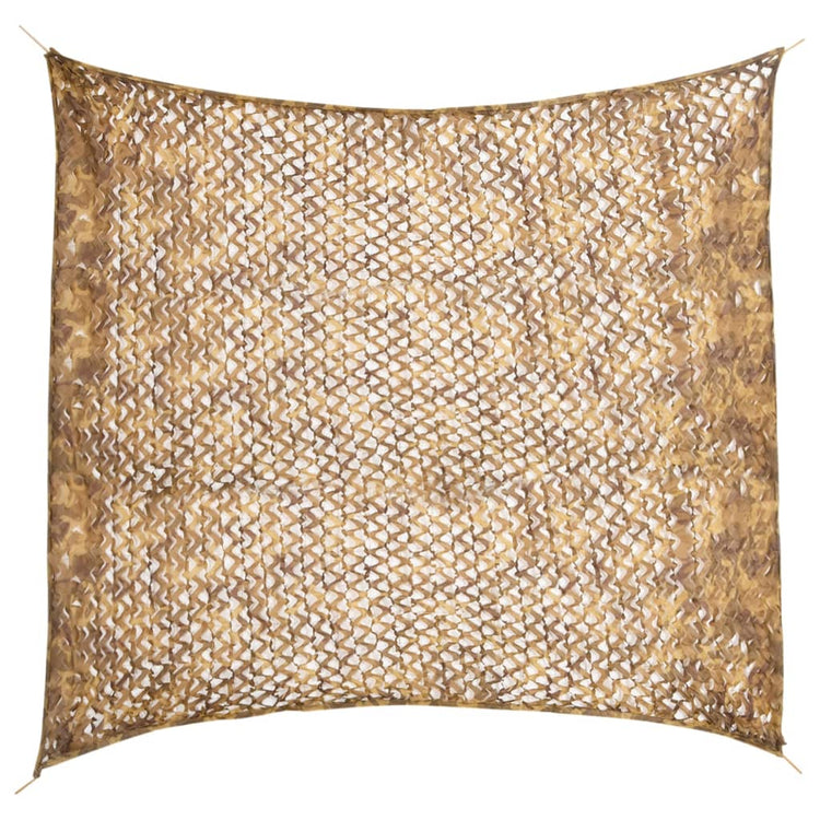Vidaxx Tarnnetz mit Aufbewahrungstasche 316x296 cm sandfarben