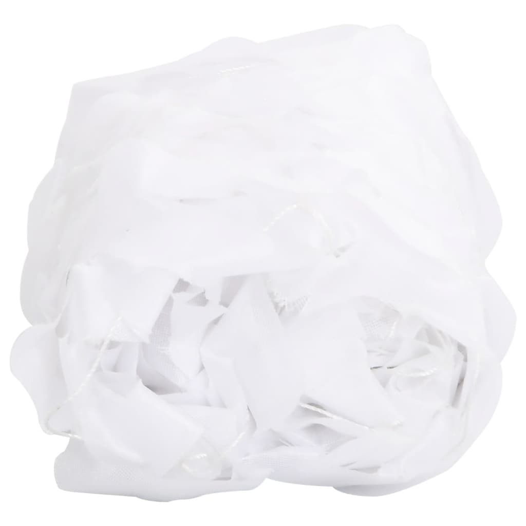 Vidaxl Camoufagenet mit Aufbewahrungstasche 600x414 cm Weiß