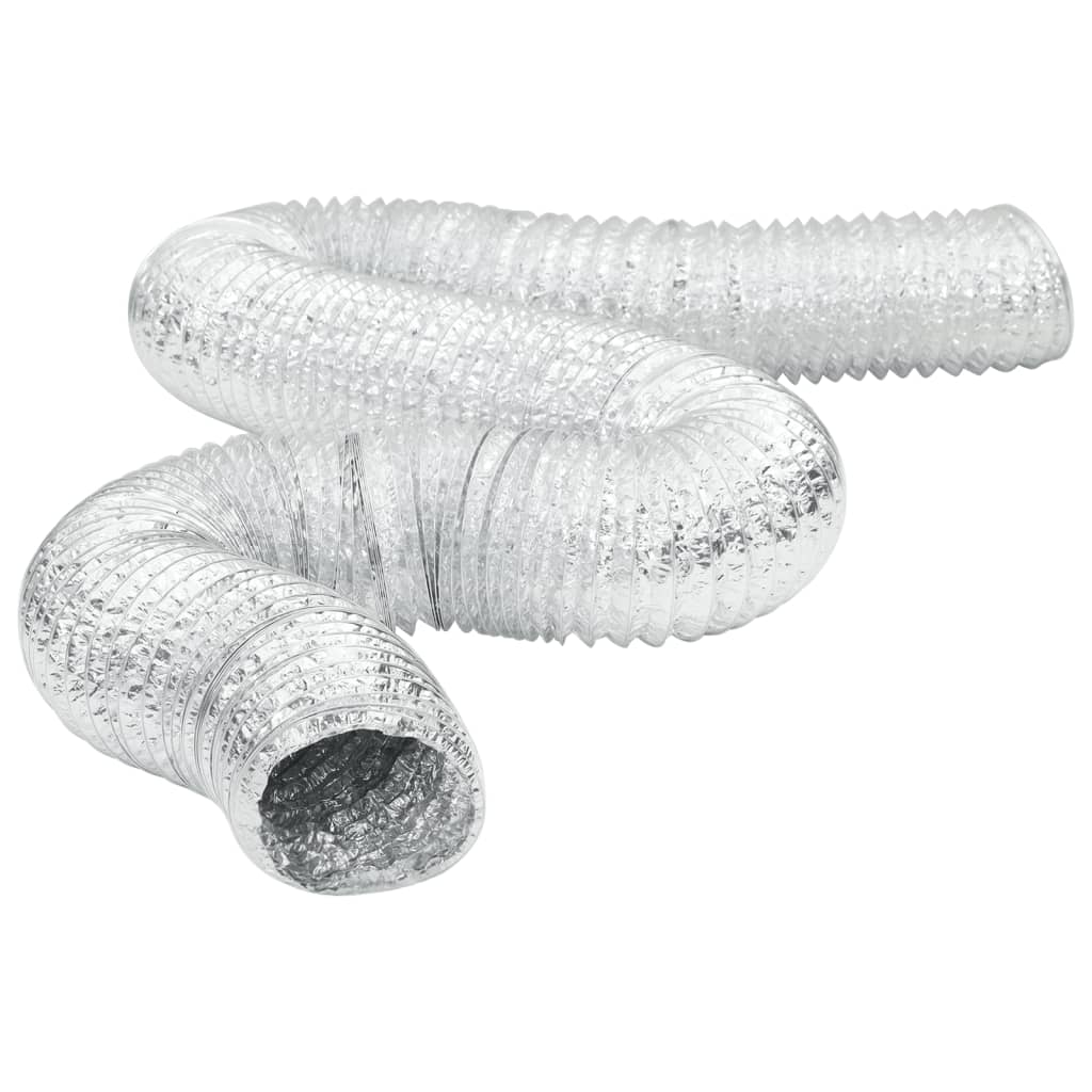 VIDAXL -Lüftungsschlauch Ø10 cm 6 m Aluminium