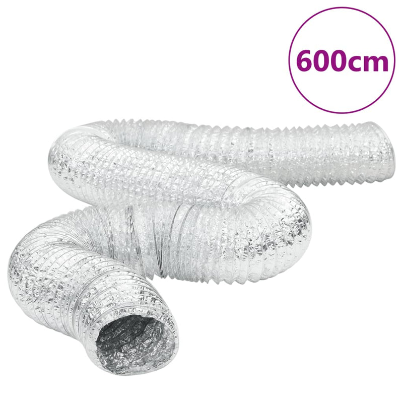 VIDAXL -Lüftungsschlauch Ø12.5 cm 6 m Aluminium